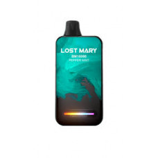 Электронная сигарета Lost Mary BM16000 Pepper Mint (Перечная Мята) 2% 16000 затяжек