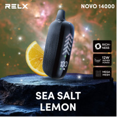 Электронная сигарета RELX NOVO 14000 Sea Salt Lemon (Морская соль Лимон) 3% 14000 затяжек