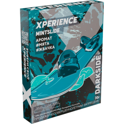 Табак для кальяна Darkside Xperience Mintslide (Мята Жвачка) 30 г