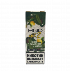 Жидкость HQD MIX IT 2.0 30ml 20mg Хвоя с лимоном и мятой