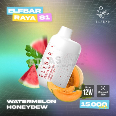 Электронная сигарета Elf Bar RAYA S1 Watermelon Honeydew (Арбузная медовая дыня) 3% 15000 затяжек