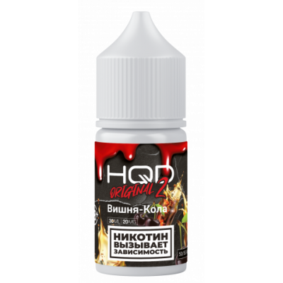 Жидкость HQD Hard Original 2.0 30ml 20mg Cherry Cola / Вишневая кола