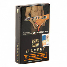 Табак для кальяна Element Земля 25г - Rosella Ice Cream (Мороженое с Гибискусом)