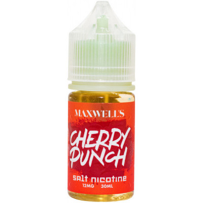 Жидкость Maxwells SALT 30 мл CHERRY PUNCH 12 мг/мл Вишневый пунш