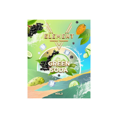 Табак для кальяна Element 5 Элемент 25г - Green Soda (Лимонад Бузина Финик)