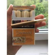 Сигареты Chapman Vanilla Голд РФ (Толстые)
