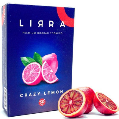 Табак для кальяна Lirra Crazy Lemon (Крейзи Лимон) 50 гр