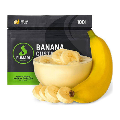 Табак для кальяна Fumari 100 гр Banana custard