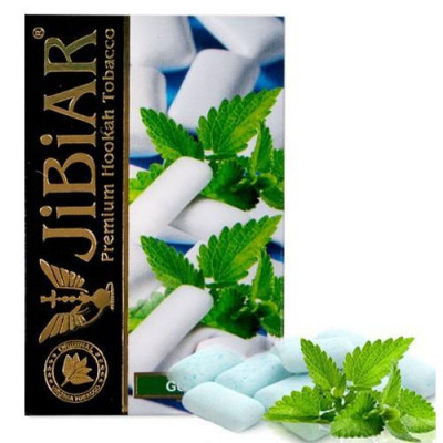 Табак для кальяна Jibiar Gum Mint (Жвачка Мята) 50 гр