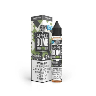 Жидкость Vgod Iced Apple Bomb Sour Apple​ Blast (50mg)