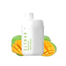 Электронная сигарета Elf Bar RAYA S1 Green Mango (Зеленое Манго) 3% 15000 затяжек