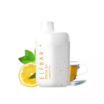 Электронная сигарета Elf Bar RAYA S1 Lemon Tea (Чай с лимоном) 3% 15000 затяжек
