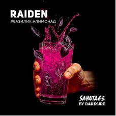Табак для кальяна Darkside Sabotage Raiden (Базилик Лимонад) 30 г