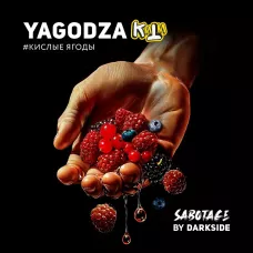 Табак для кальяна Darkside Sabotage Yagodza (Кислые Ягоды) 30 г
