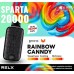 Электронная сигарета RELX Sparta 20000 Rainbow Candy (Радужные конфеты) 3% 20000 затяжек