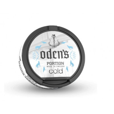 Снюс Oden's Cold 18 г 9 мг/г (табачный, толстый)